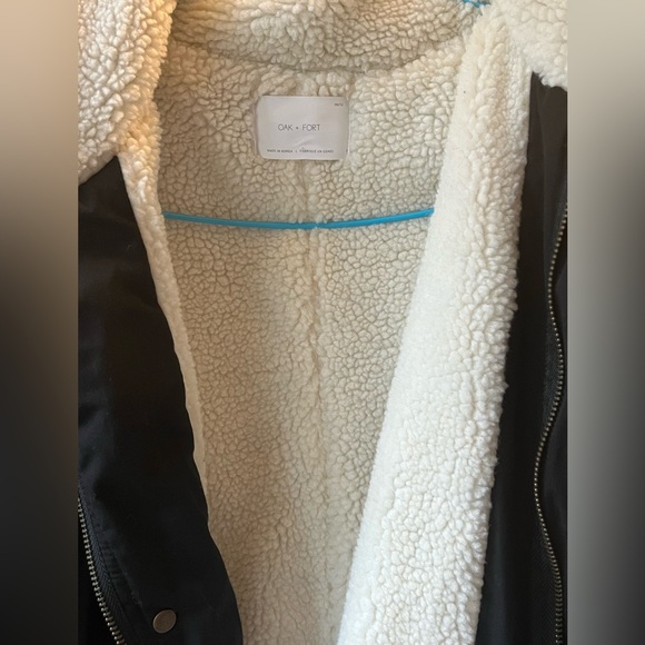 Oak Fort maxi coat navy - Picture 2 of 3